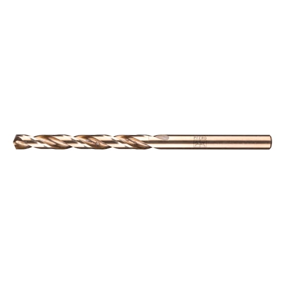 PFERD twist drill INOX diameter 4.8 mm HSS-E Co5 N DIN 338 135 degrees - Solid drill (non-detachable cutting edges)