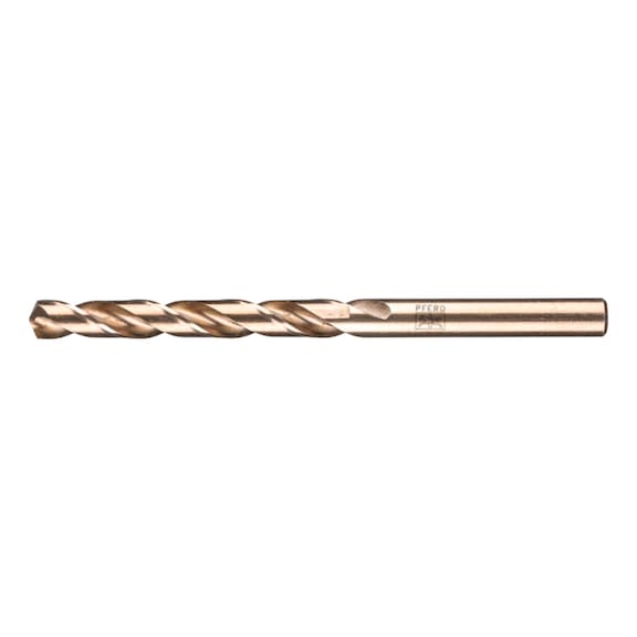 PFERD twist drill INOX diameter 7.3 mm HSS-E Co5 N DIN 338 135 degrees - Solid drill (non-detachable cutting edges)