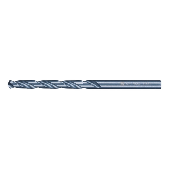 PFERD twist drill STEEL diameter 5.1 mm HSS-G N DIN 338 118 degrees universal - Micro drill