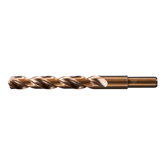 PFERD twist drill INOX diameter 16.0 mm HSS-E Co5 N DIN 338 135 degrees - Solid drill (non-detachable cutting edges)
