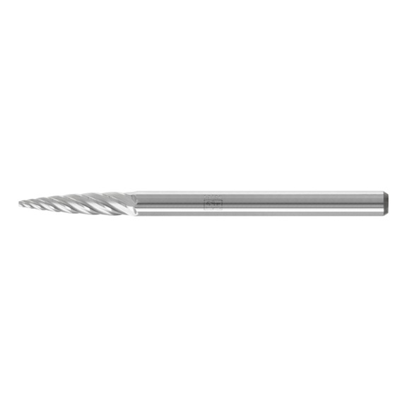PFERD carbide burr INOX pointed bend SPG diameter 03x13 mm shank 3 mm - Rotor milling cutter
