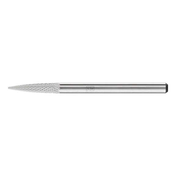 PFERD carbide burr MICRO pointed arc SPG diameter 03x13 mm shank 3 mm - Rotor milling cutter