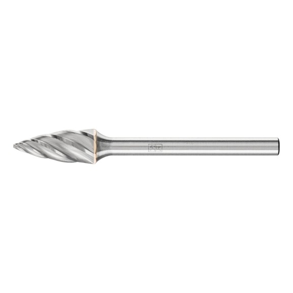 PFERD Hartmetall Frässtift ALU Spitzbogen SPG Durchmesser 06x13mm Schaft 3mm - Rotorfräser