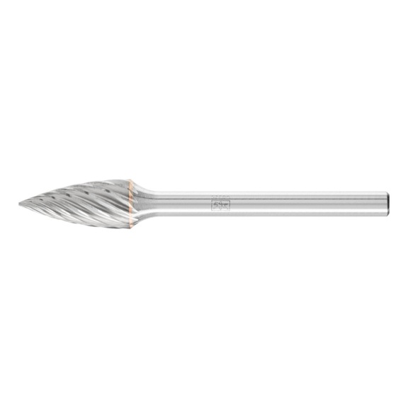 PFERD carbide burr INOX pointed bend SPG diameter 06x13 mm shank 3 mm - Rotor milling cutter