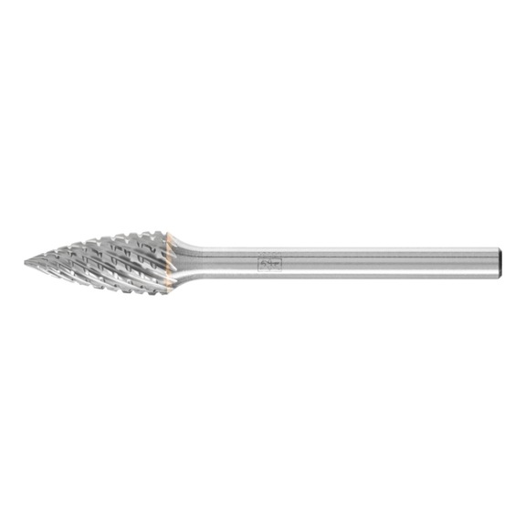 PFERD carbide burr pointed bend SPG diameter 06x13 mm shank 3 mm - Rotor milling cutter