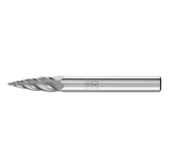 PFERD carbide burr ALU pointed bend SPG diameter 06x18mm shank 6mm - Rotor milling cutter