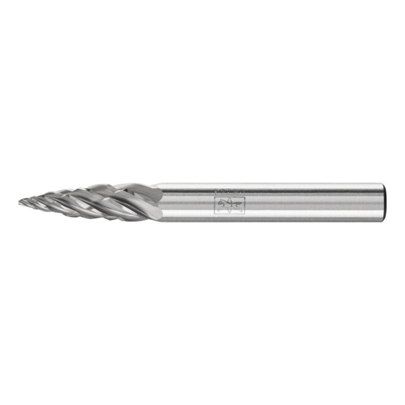 PFERD carbide burr CAST pointed bend SPG diameter 06x18 mm shank 6 mm - Rotor milling cutter