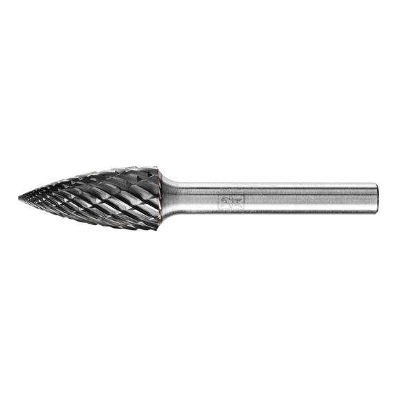 PFERD carbide burr ALLROUND pointed arc SPG diameter 12x25 mm HICOAT - Rotor milling cutter
