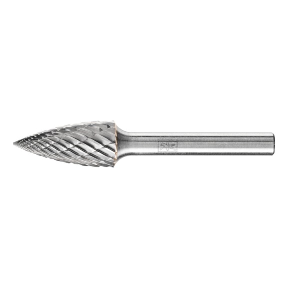 PFERD carbide burr ALLROUND pointed bend SPG diameter 12x25 mm coarse - Rotor milling cutter