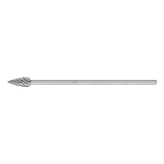 PFERD carbide burr STEEL pointed bend SPG diameter 12x25 mm, 6x150mm - Rotor milling cutter