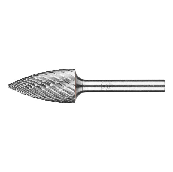 PFERD carbide burr ALLROUND pointed bend SPG diameter 16x30 mm - Rotor milling cutter