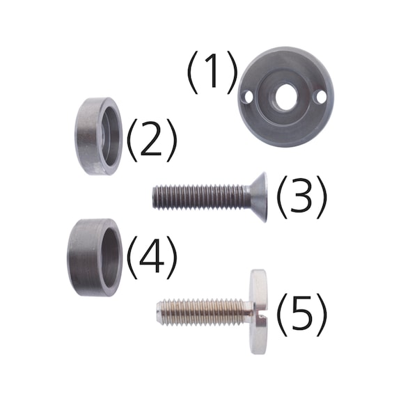 PFERD clamping nut SPM 98980036 M14 - Accessories for fine bore grinders