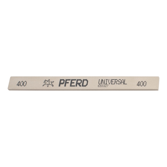 PFERD polishing stone square 13x3x150mm A400 universal use in toolmaking - Grinding stone