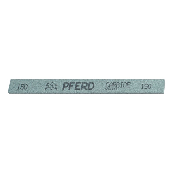 PFERD polishing stone square 13x3x150mm SiC150 for hard materials toolmaking - Grinding stone