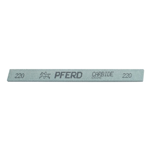 PFERD polishing stone square 13x3x150mm SiC220 for hard materials toolmaking - Grinding stone