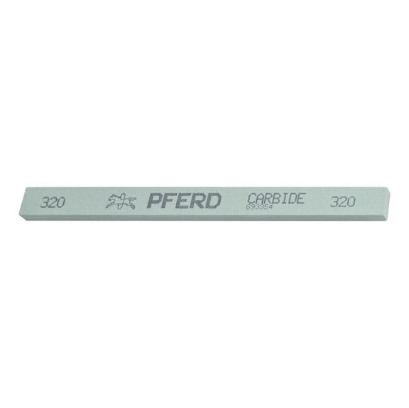 PFERD polishing stone square 13x6x150mm SiC320 for hard materials toolmaking - Grinding stone