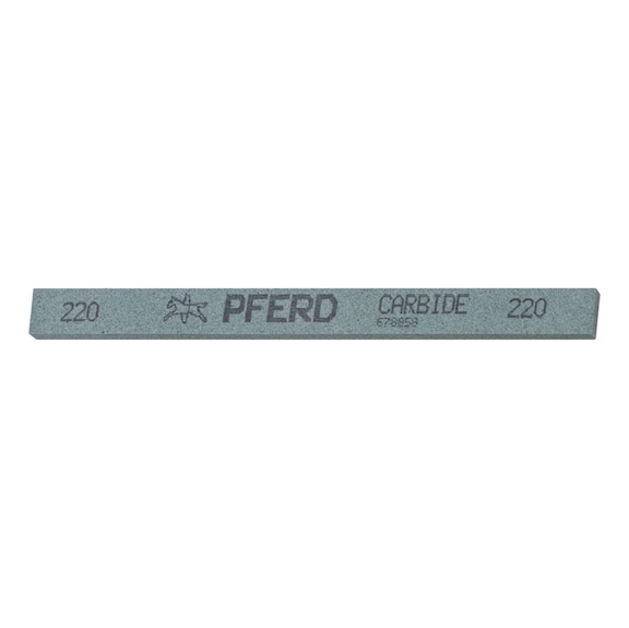 PFERD polishing stone square 13x6x150mm SiC220 for hard materials toolmaking - Grinding stone