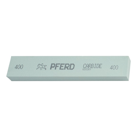 PFERD polishing stone square 25x13x150mm SiC400 for hard materials toolmaking - Grinding stone
