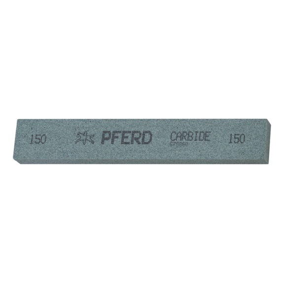PFERD polishing stone square 25x13x150mm SiC150 for hard materials toolmaking - Grinding stone