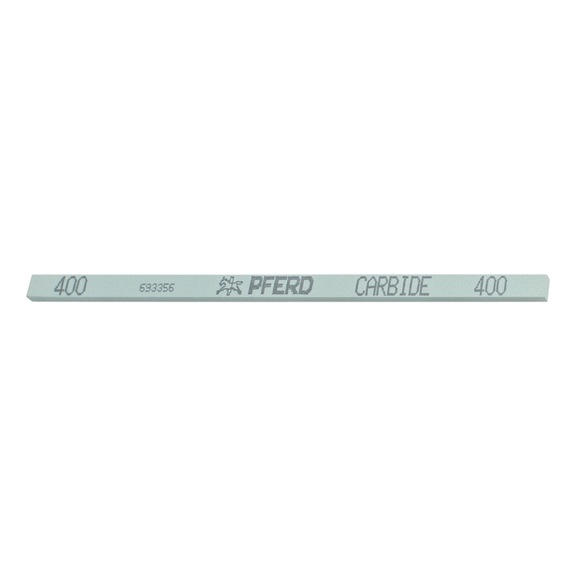 PFERD Polierstein vierkant 6x3x150mm SiC400 für harte Materialien im Werkzeugbau - Schleifstein