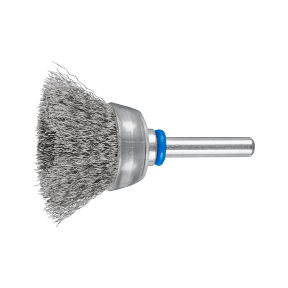 PFERD Topfbürste ungezopft TBU Durchmesser 30mm Schaft 6 mm EdelStahl-Draht 0,20 - Topfbürste