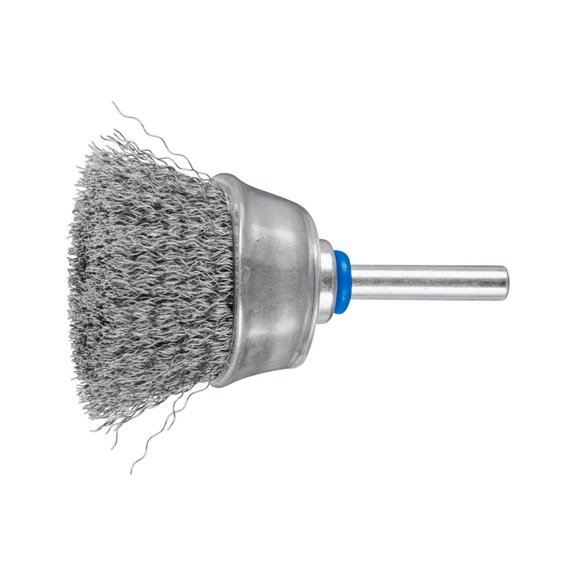 PFERD Topfbürste ungezopft TBU Durchmesser 40mm Schaft 6 mm EdelStahl-Draht 0,20 - Topfbürste