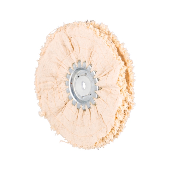 PFERD cloth ring TR Sisal diameter 125x10mm bore 10mm for rough pre-polishing - Buffing wheel