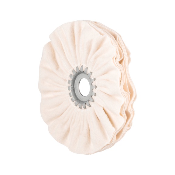 PFERD cloth ring TR flannel diameter 150x10mm bore 20mm - Buffing wheel