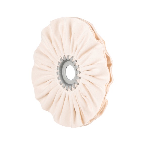 PFERD cloth ring TR hard diameter 150x10mm bore 20mm for pre-polishing - Buffing wheel