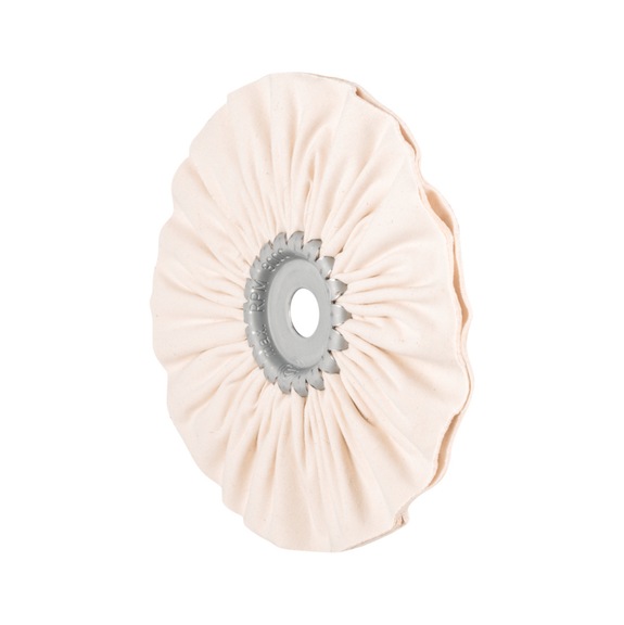 PFERD cloth ring TR hard diameter 200x10mm bore 20mm for pre-polishing - Buffing wheel