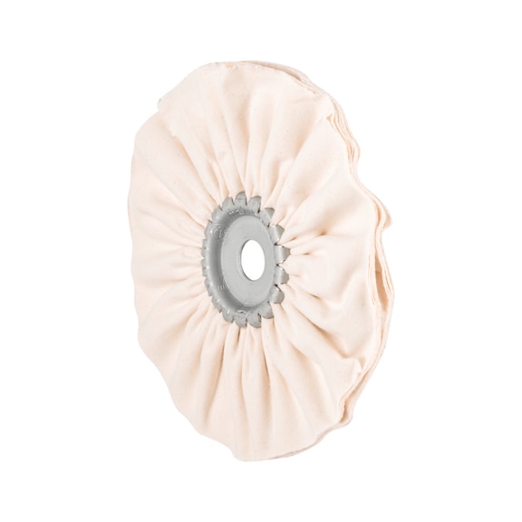 PFERD cloth ring TR soft diameter 200x10mm bore 20mm for high-gloss polishing - Buffing wheel