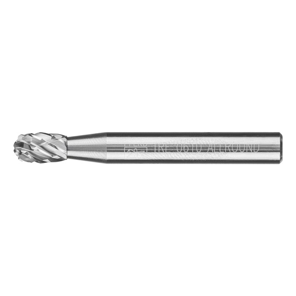 PFERD carbide burr ALLROUND drop TRE diameter 06x10mm shank 6mm - Rotor milling cutter