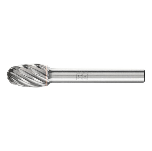 PFERD carbide burr INOX drop TRE diameter 10x16mm, 6mm, stainless steel - Rotor milling cutter
