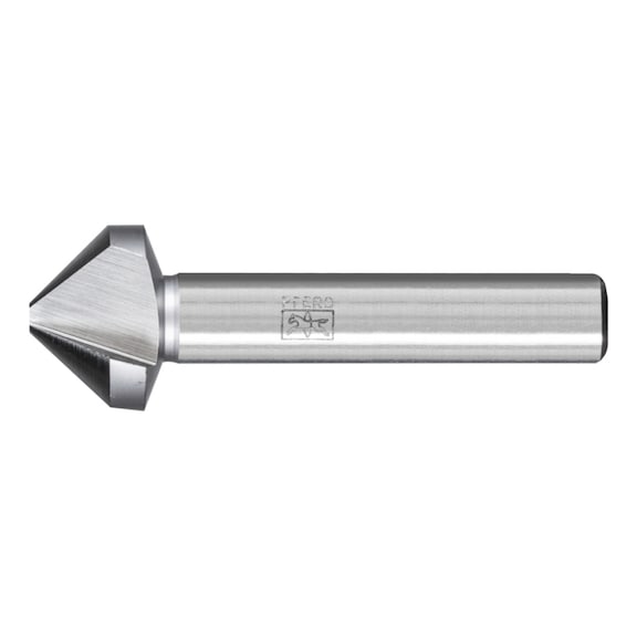 PFERD HSS taper and deburring countersink UGT 90 degrees diameter 20.5 mm shank 10 mm - Short countersink