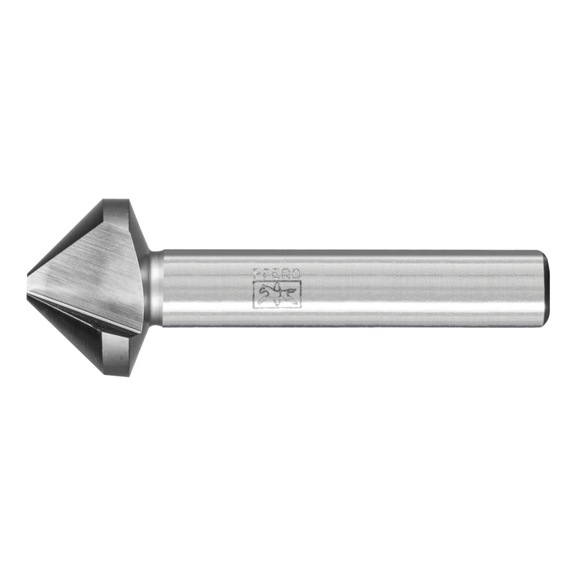 PFERD HSS taper and deburring countersink UGT 90 degrees diameter 23 mm shank 10 mm - Short countersink