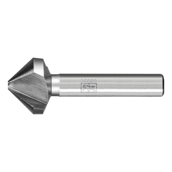 PFERD HSSE Co5 taper and deburring countersink 90 degrees diameter 25 mm shank 25 mm - Short countersink