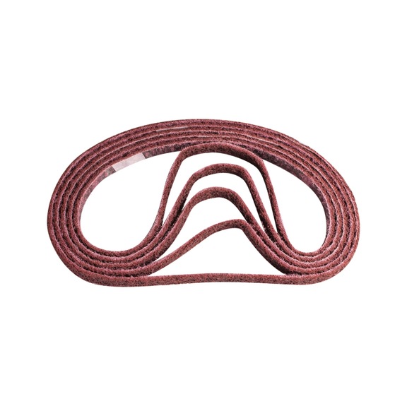 PFERD Vlies Schleifband VB 12x610mm A180 M für Feinschliff und Finish - Schleifband für Bandschleifer