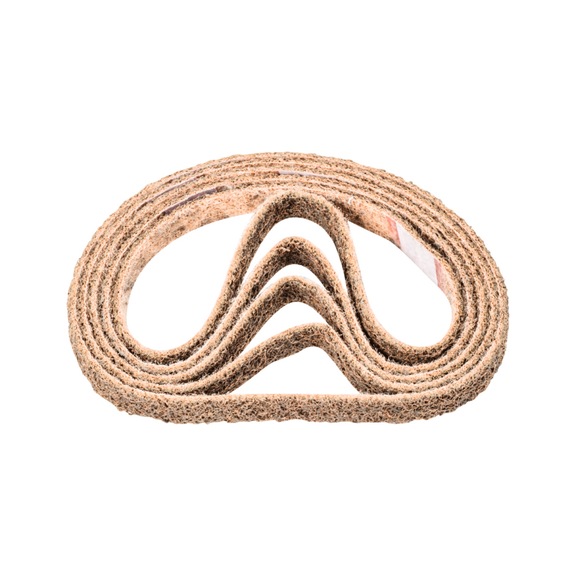 PFERD Vlies Schleifband VB 16x520mm A100 G für Feinschliff und Finish - Schleifband für Bandschleifer