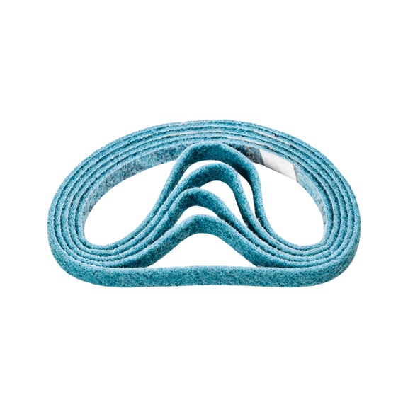 PFERD non-woven abrasive belt VB 16x520mm A240 F for fine sanding and finishing - Sanding belt for belt sander