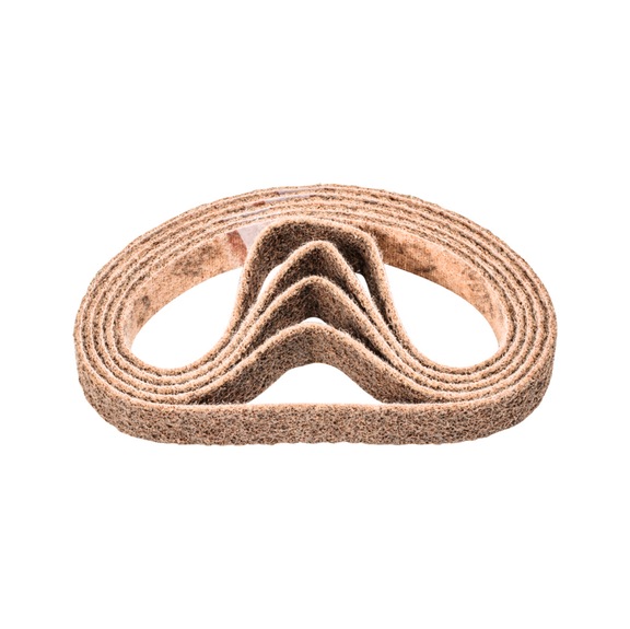 PFERD Vlies Schleifband VB 30x610mm A100 G für Feinschliff und Finish - Schleifband für Bandschleifer