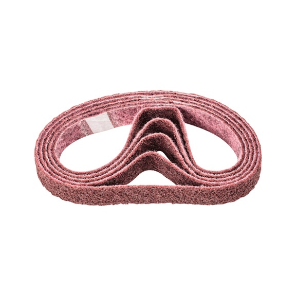 PFERD Vlies Schleifband VB 30x610mm A180 M für Feinschliff und Finish - Schleifband für Bandschleifer