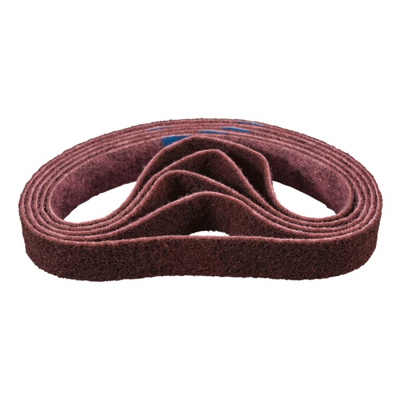 PFERD Vlies Schleifband VB 40x760 mm A180 M für Feinschliff und Finish - Schleifband für Bandschleifer