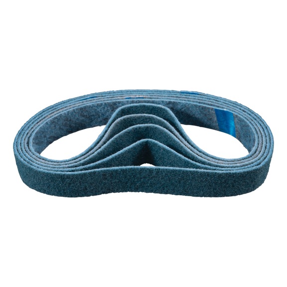 PFERD non-woven abrasive belt VB 40x820 mm A240 F for fine sanding and finishing - Sanding belt for belt sander