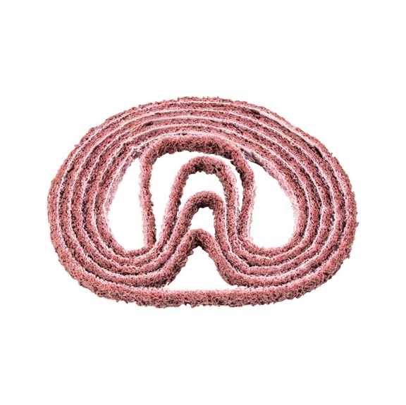PFERD non-woven abrasive belt VB 6x305 mm A180 M for fine sanding and finishing - Sanding belt for belt sander