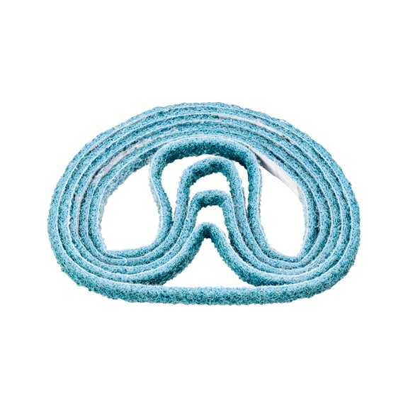 PFERD non-woven abrasive belt VB 6x305 mm A240 F for fine sanding and finishing - Sanding belt for belt sander