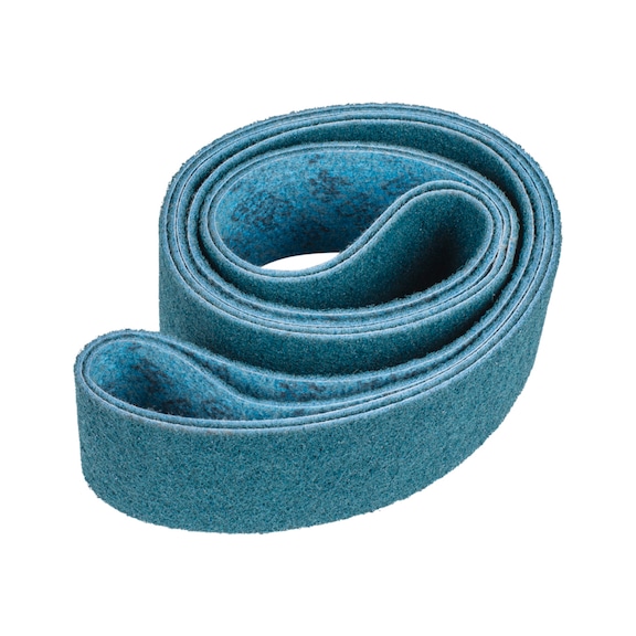 PFERD Vlies Schleifband VB 75x2000mm A240 F für Feinschliff und Finish - Schleifband für Bandschleifer