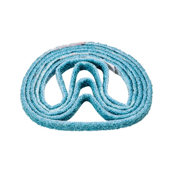 PFERD Vlies Schleifband VB 9x305 mm A240 F für Feinschliff und Finish - Schleifband für Bandschleifer