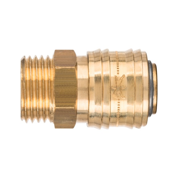 PFERD coupling VKA 1/2, self-adjusting valve coupling with male thread - Grinding machine (compressed air, other)