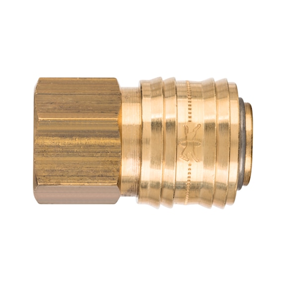 PFERD Kupplung VKI 1/4, selbstabstellende Ventilkupplung mit Innengewinde - Schleifmaschine (Druckluft, Sonstiges)