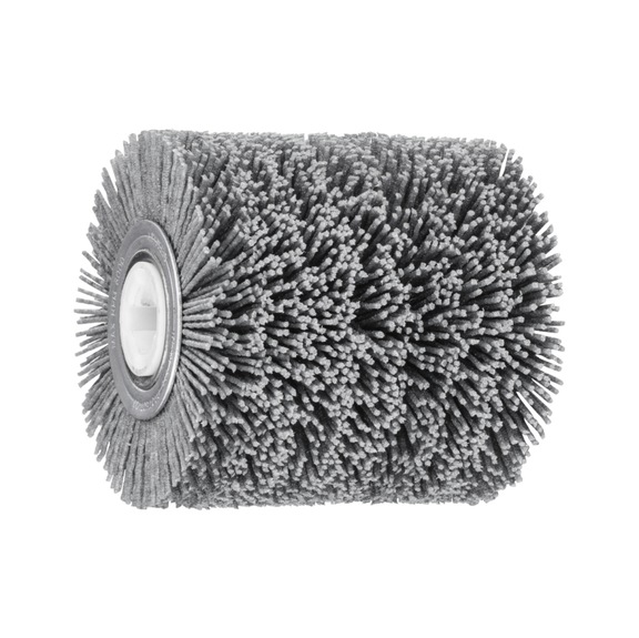 PFERD roller brush WBU diameter 100x100x19.1 mm bore SiC 1.27 grit 80 - Round brush (abrasive bristle)